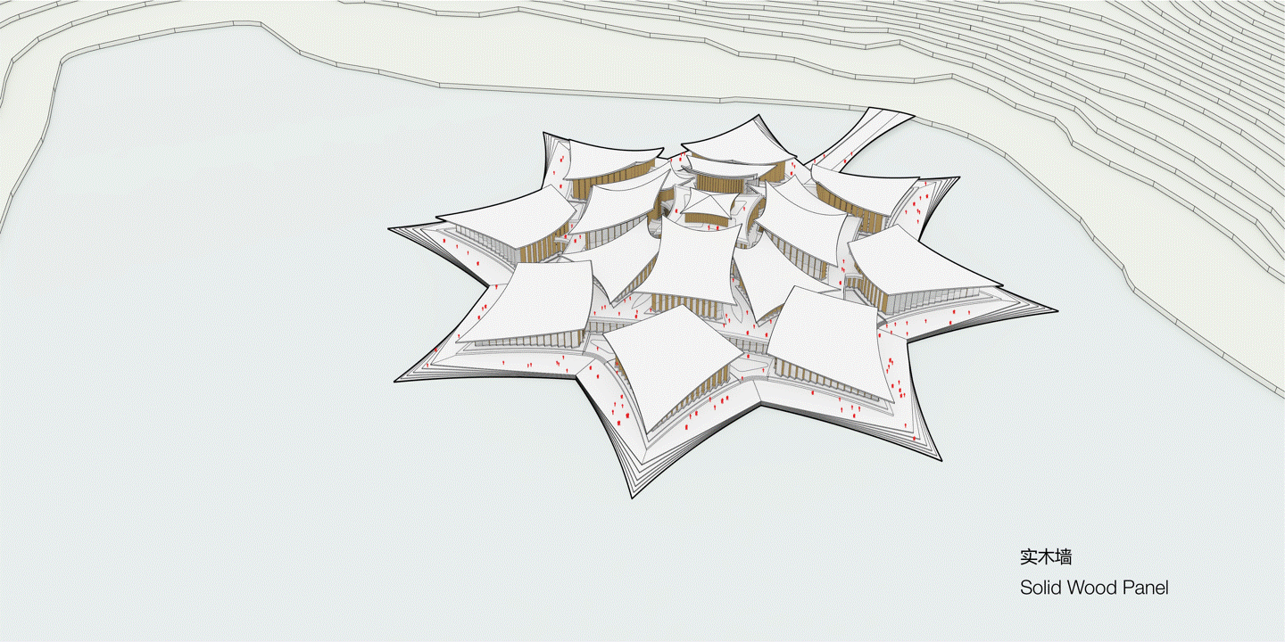 BIM建筑|天府水上会议中心 / MARS Studio 星球建筑事务所