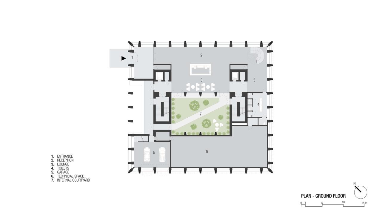 BIM建筑|第二外墙，Bonfiglioli 总部 / Peter Pichler Architecture