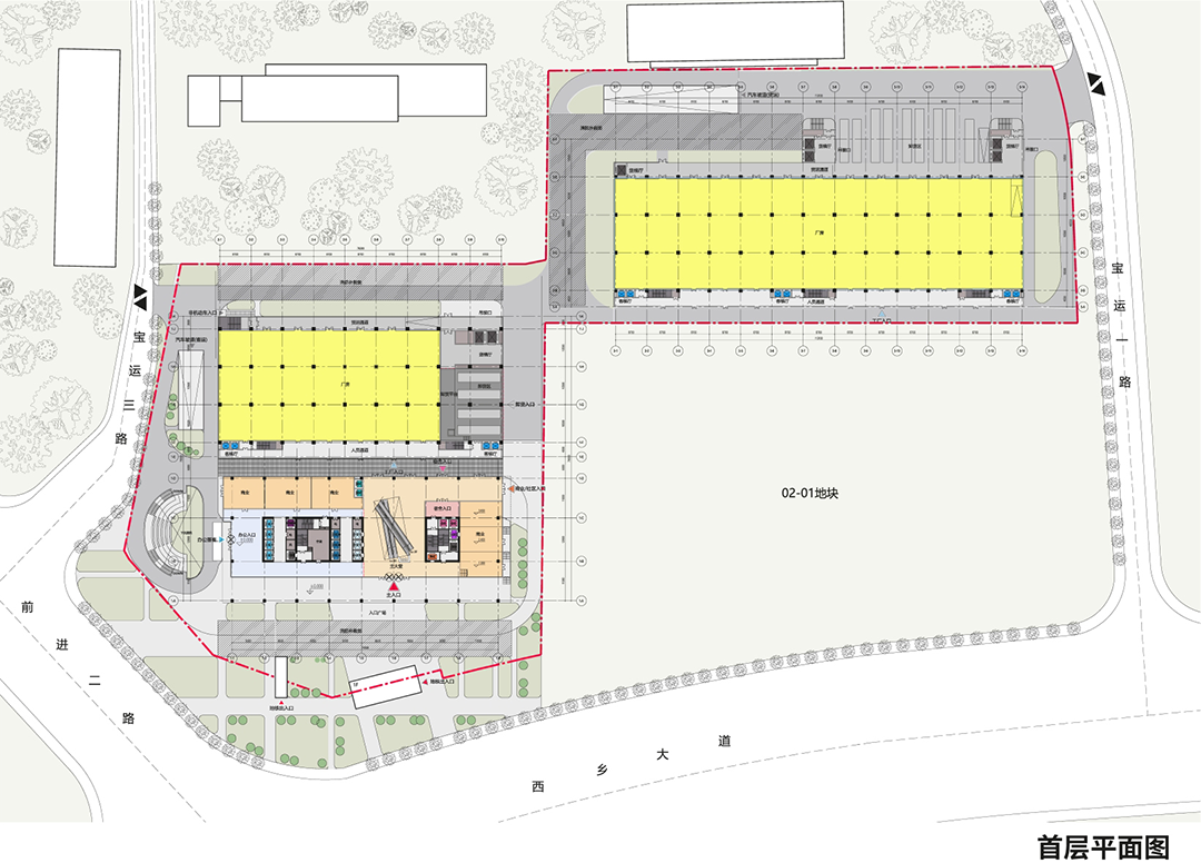 BIM建筑|中标候选方案：深圳宝安客运中心“工业上楼”项目 / SOPA祚诚建筑