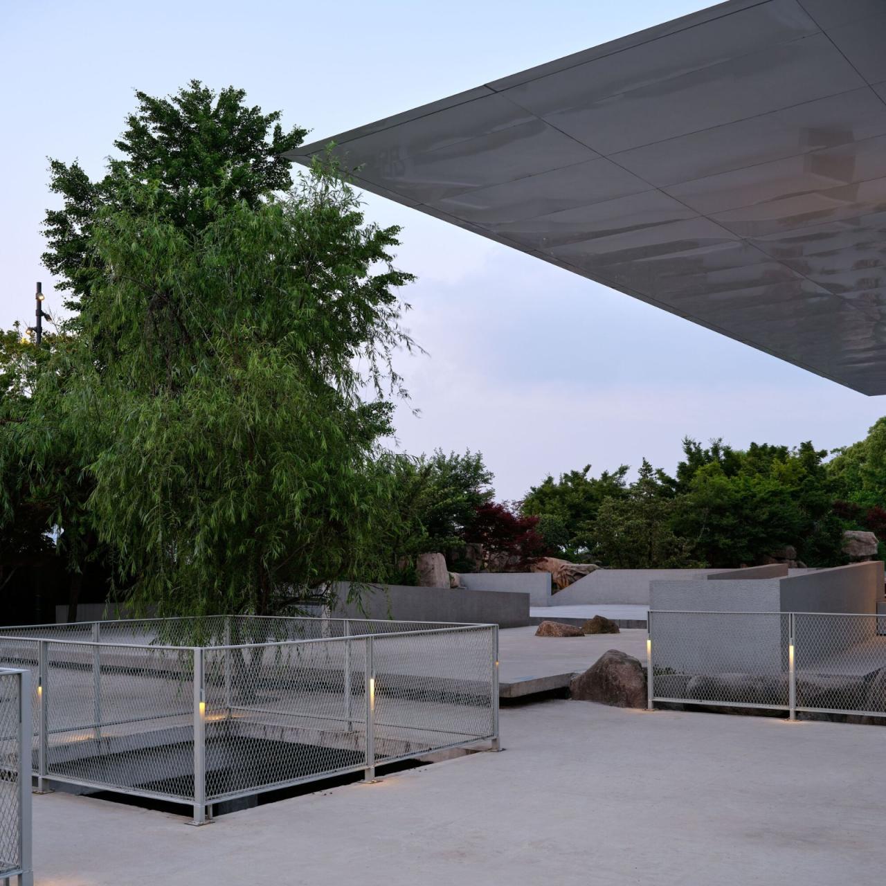 BIM建筑|杭州滨江公共空间·涧石驿与停云驿 / 同济原作设计工作室