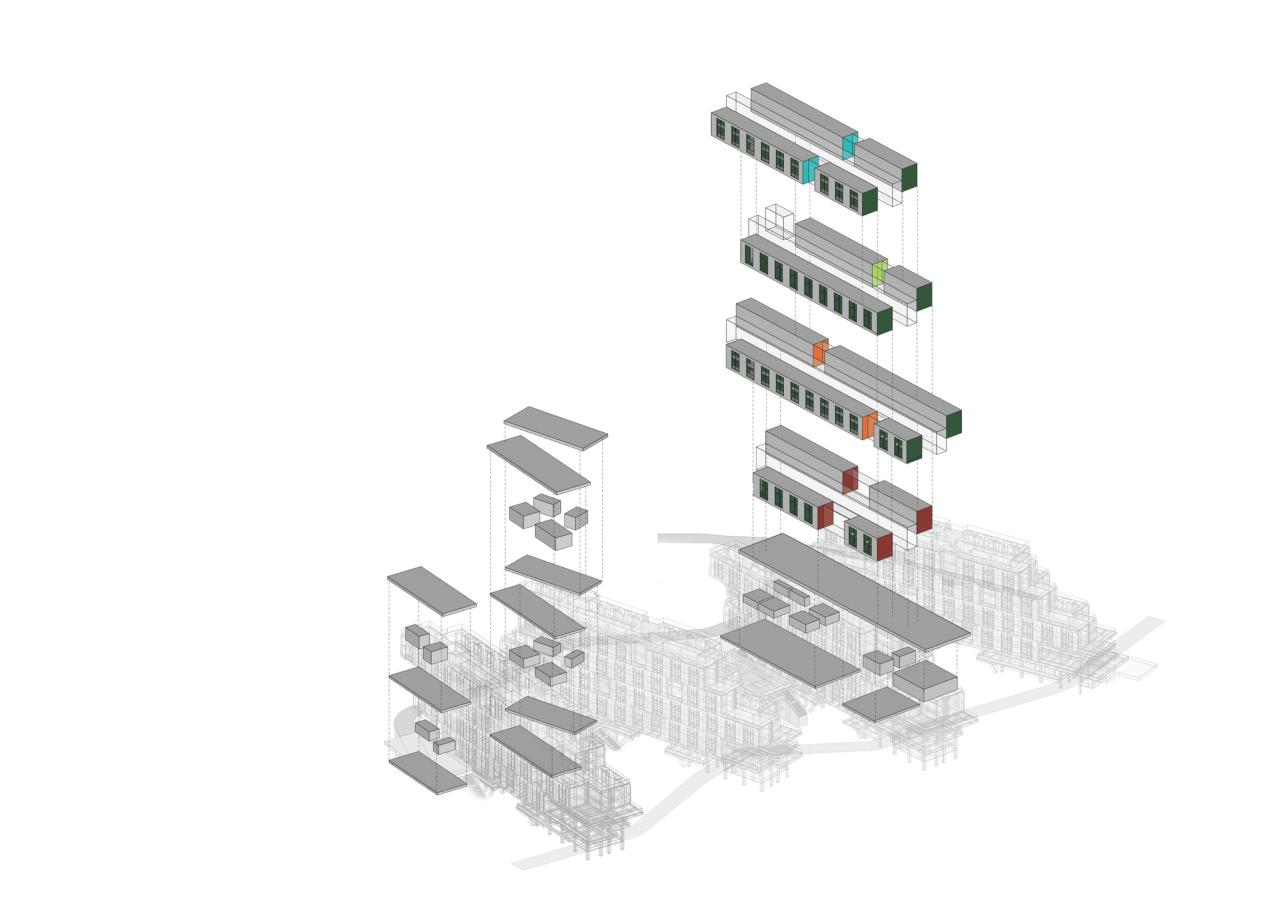 BIM建筑|景德镇艺术职业大学山谷学生公寓 / 清华大学建筑设计研究院