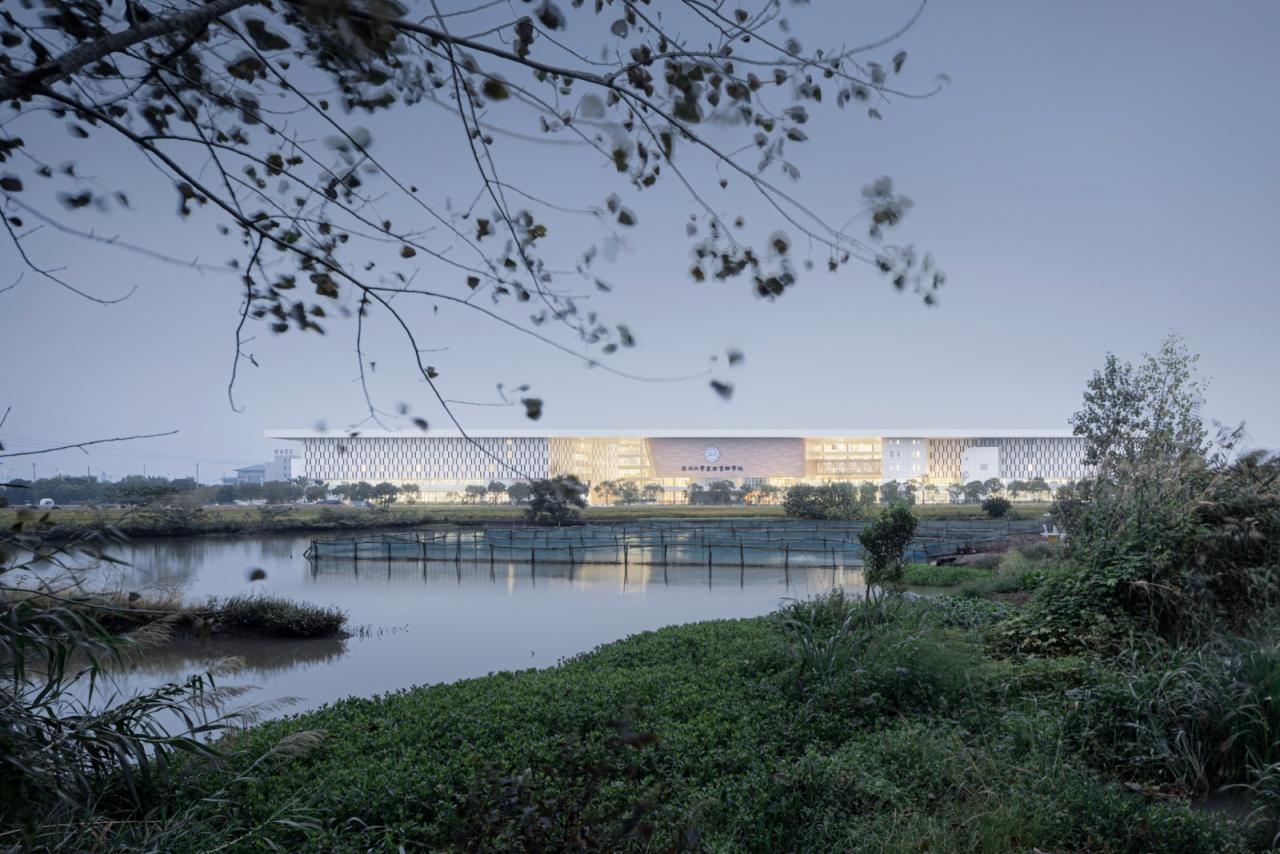 BIM建筑|苏州大学高邮实验学校 / 九城都市建筑