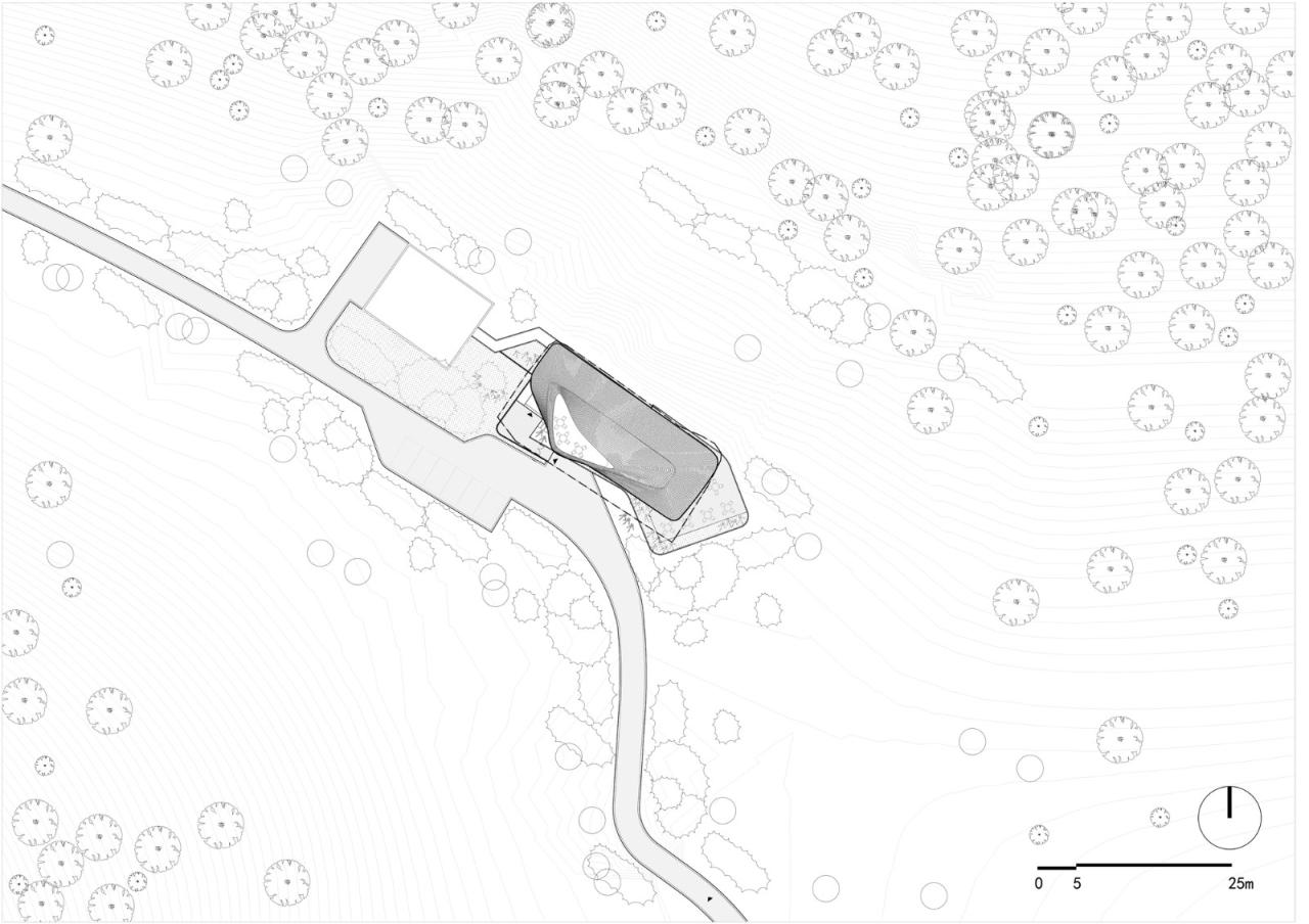 BIM建筑|“林盘云眼” 四川大邑乡村邻里中心 / 创盟国际