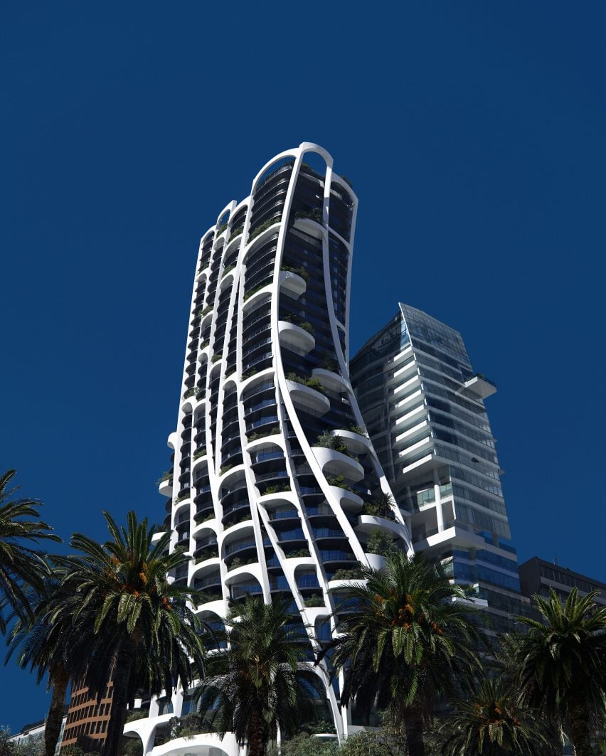 BIM建筑|MAD的南美建筑将类似于“扭曲的藤蔓”