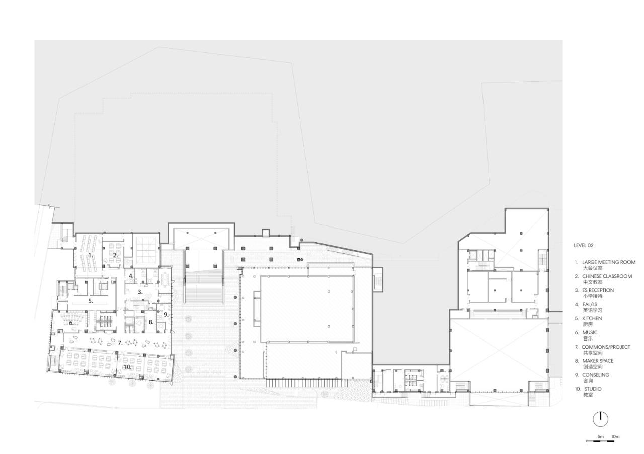 BIM建筑|广州美国人外籍人员子女学校科学城校区 / Perkins&Will