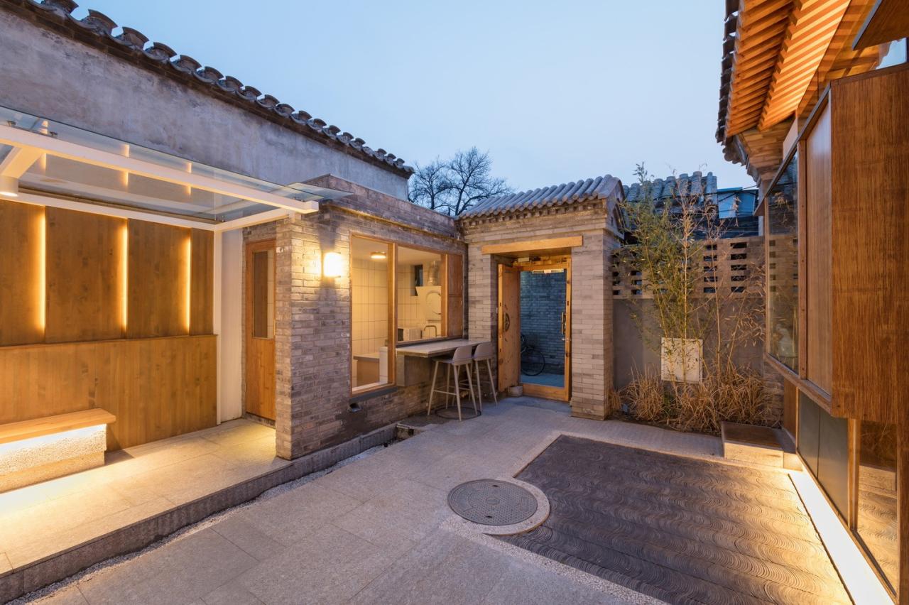 BIM建筑|刘海胡同：合院民宿 / 王维仁建筑设计研究室