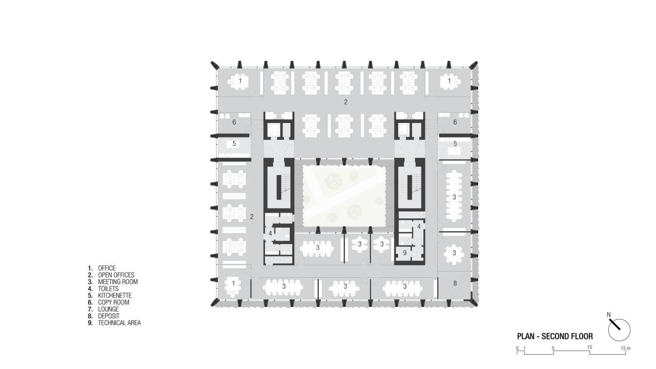 BIM建筑|第二外墙，Bonfiglioli 总部 / Peter Pichler Architecture