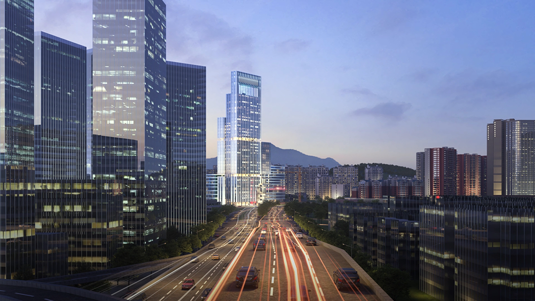 BIM建筑|中标候选方案：深圳宝安客运中心“工业上楼”项目 / SOPA祚诚建筑