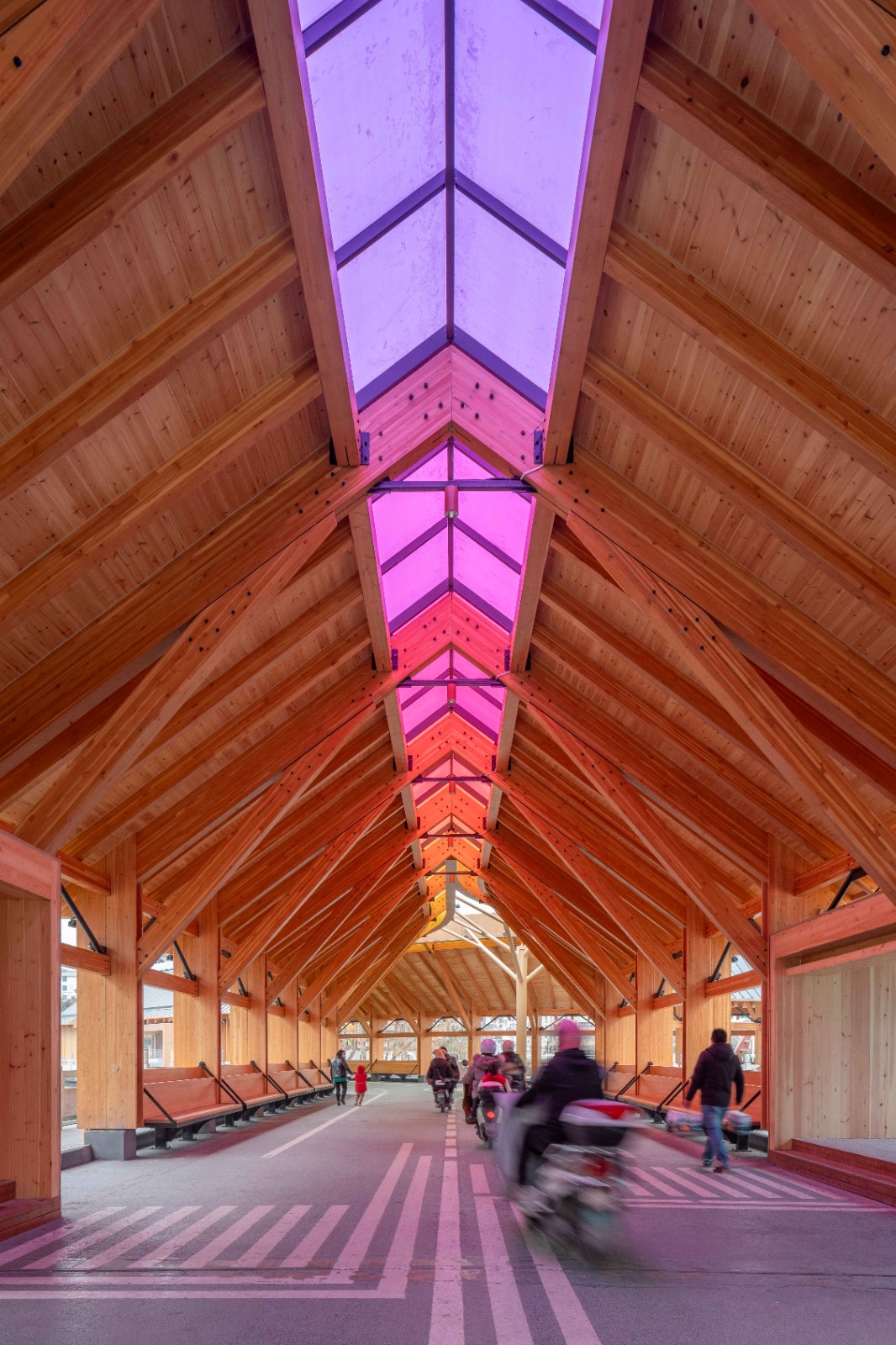 BIM建筑|康县新人字桥及周边商业街更新设计 / 三文建筑 何崴工作室