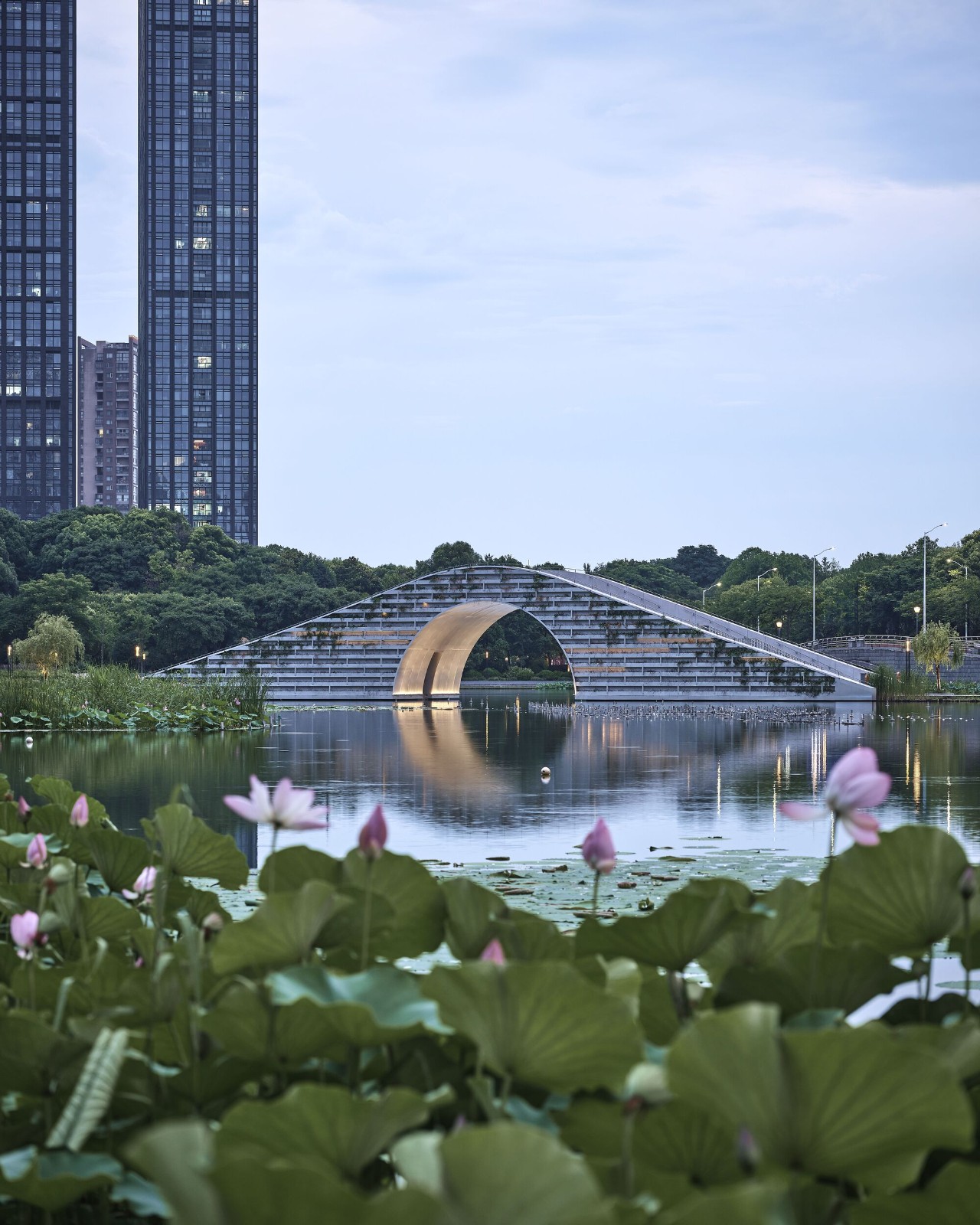 BIM建筑|杭州滨江公共空间·涧石驿与停云驿 / 同济原作设计工作室