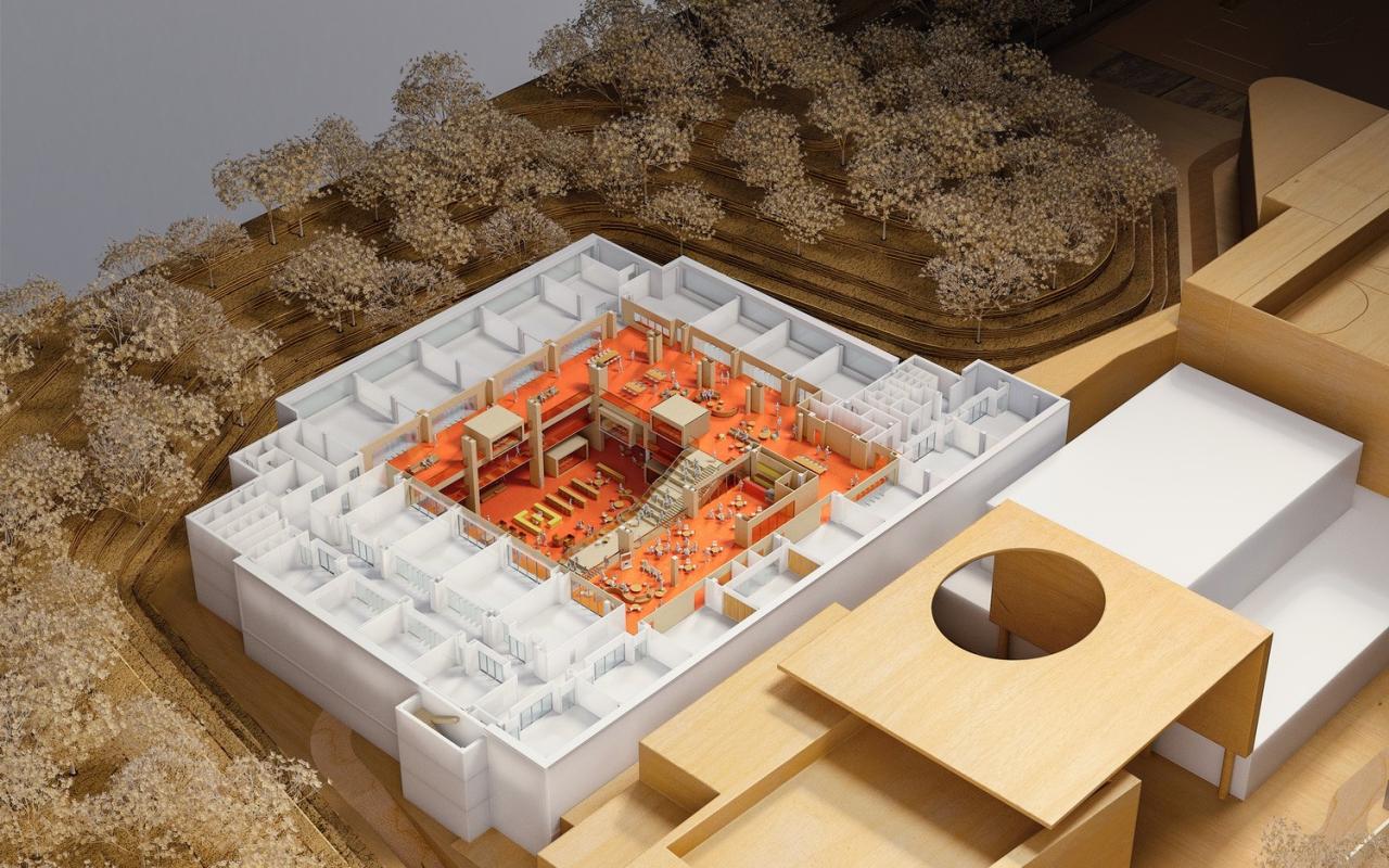 BIM建筑|广州美国人外籍人员子女学校科学城校区 / Perkins&Will