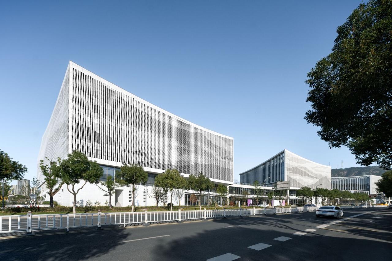 BIM建筑|温州高新文化广场 / 同济大学建筑设计研究院