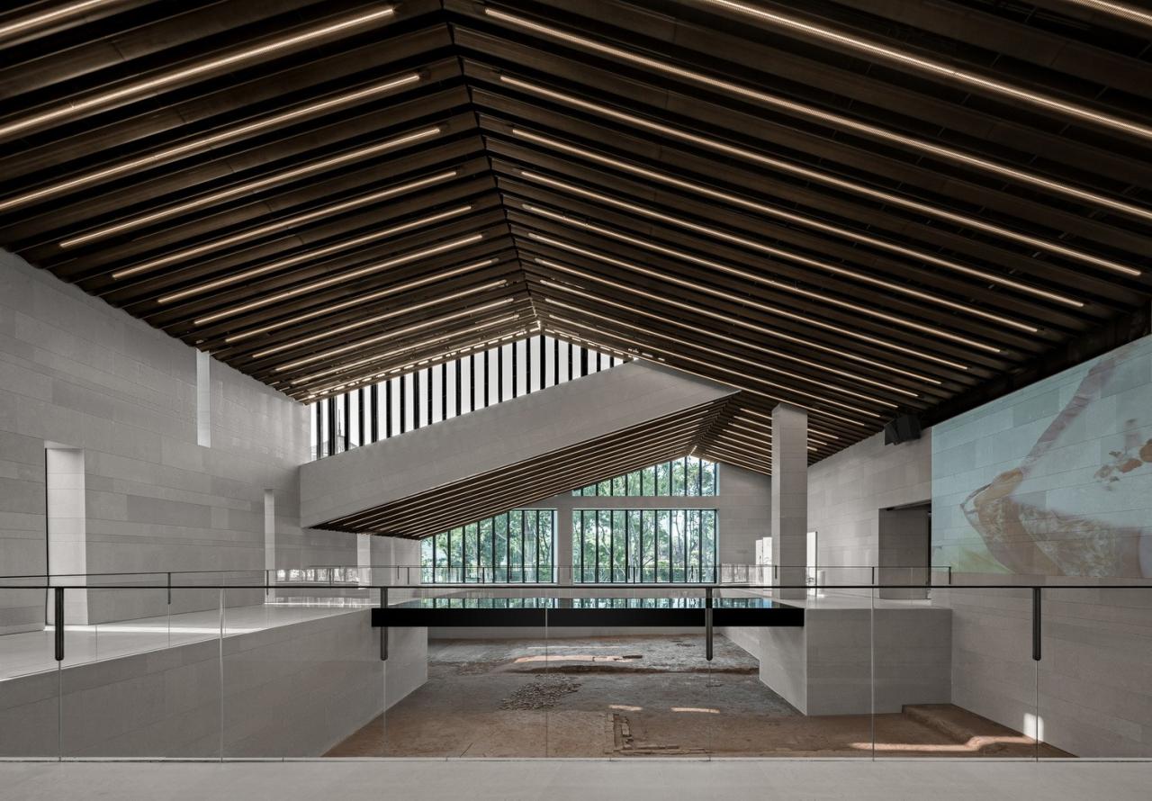 BIM建筑|安仁坊遗址展示厅与安仁驿馆 / 上海秉仁建筑师事务所