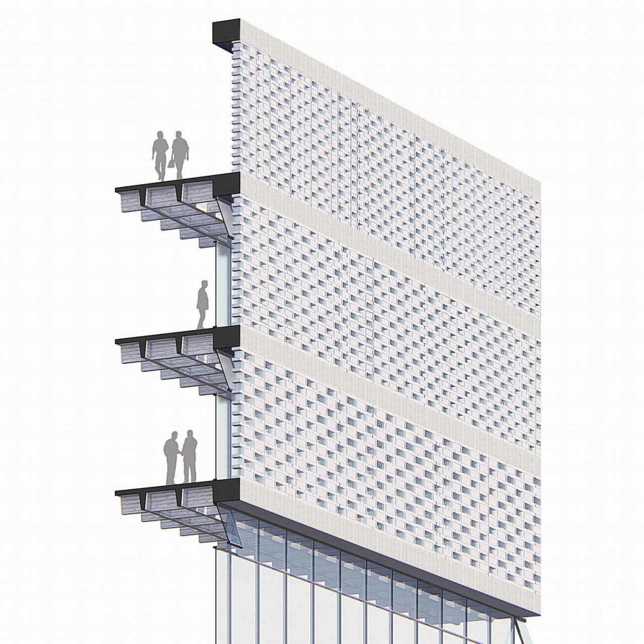 BIM建筑|锡宝行 / 非常建筑