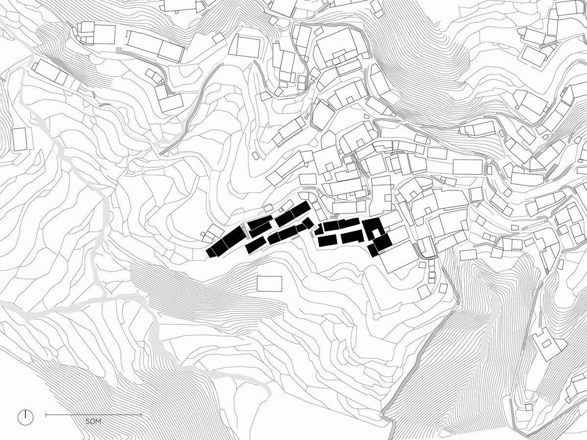 BIM建筑|崖居古村的新生：松阳•飞蔦集二期 / 孟凡浩-line+建筑事务所