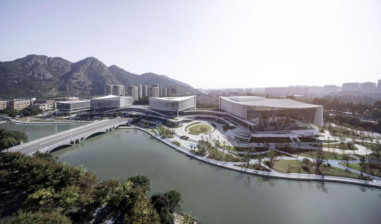 BIM建筑|温州高新文化广场 / 同济大学建筑设计研究院