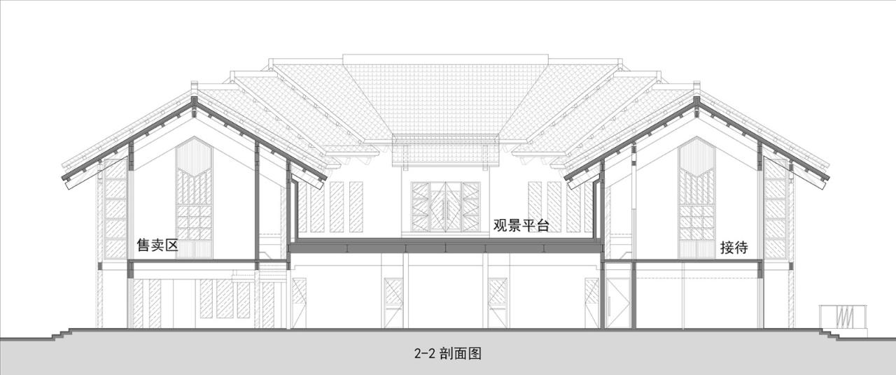 BIM建筑|龙形建筑：康县全域旅游游客集散中心 / 共生建筑Farmerson Architects