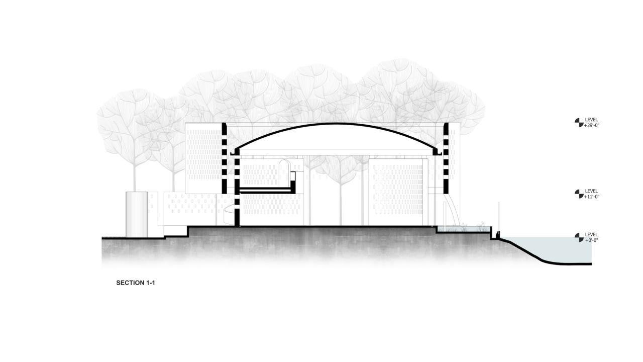 BIM建筑|泽本内萨清真寺 / Studio Morphogenesis