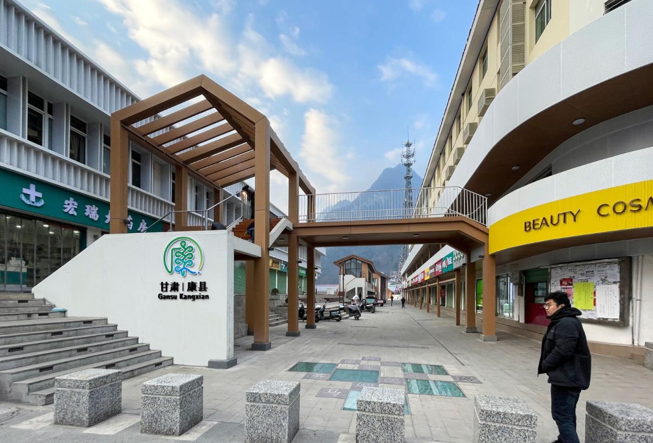 BIM建筑|康县新人字桥及周边商业街更新设计 / 三文建筑 何崴工作室