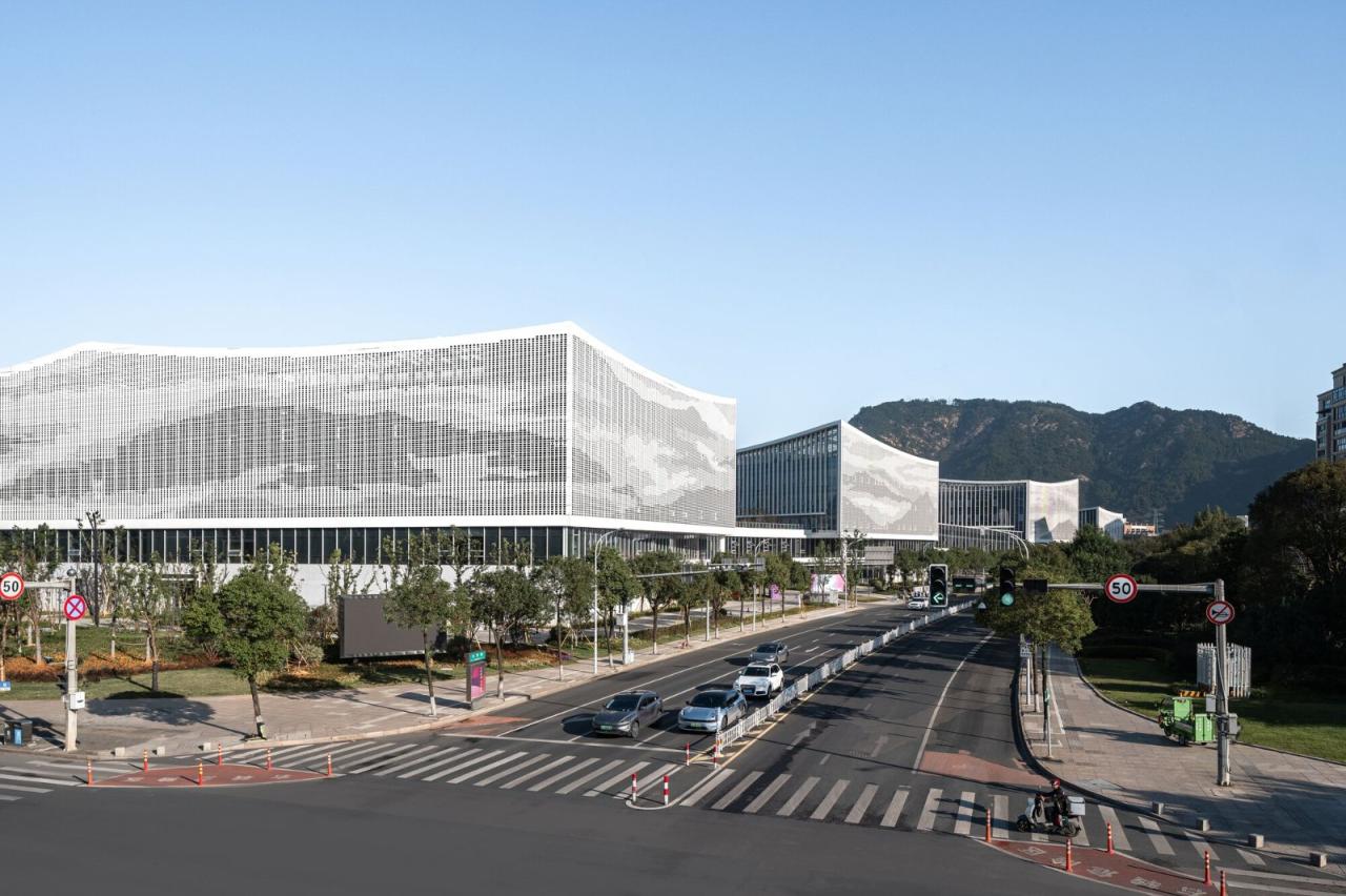 BIM建筑|温州高新文化广场 / 同济大学建筑设计研究院