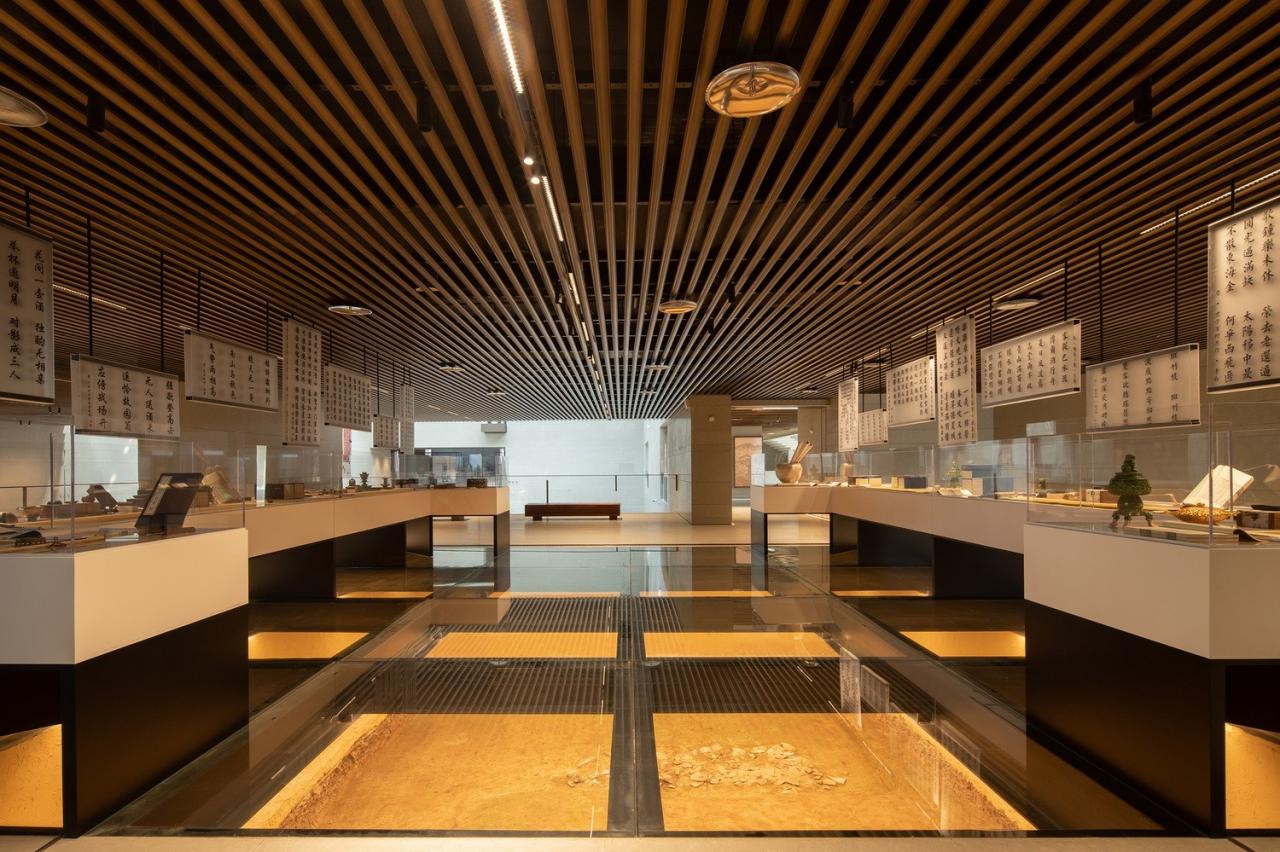 BIM建筑|安仁坊遗址展示厅与安仁驿馆 / 上海秉仁建筑师事务所