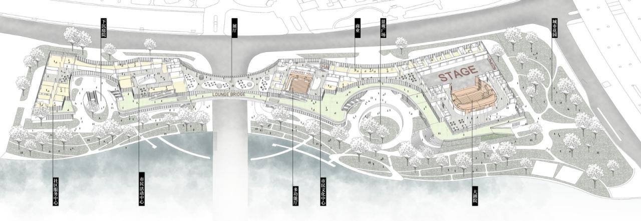 BIM建筑|温州高新文化广场 / 同济大学建筑设计研究院