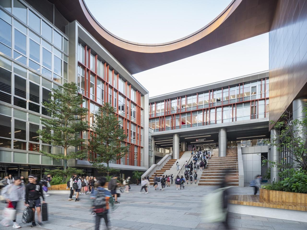 BIM建筑|广州美国人外籍人员子女学校科学城校区 / Perkins&Will