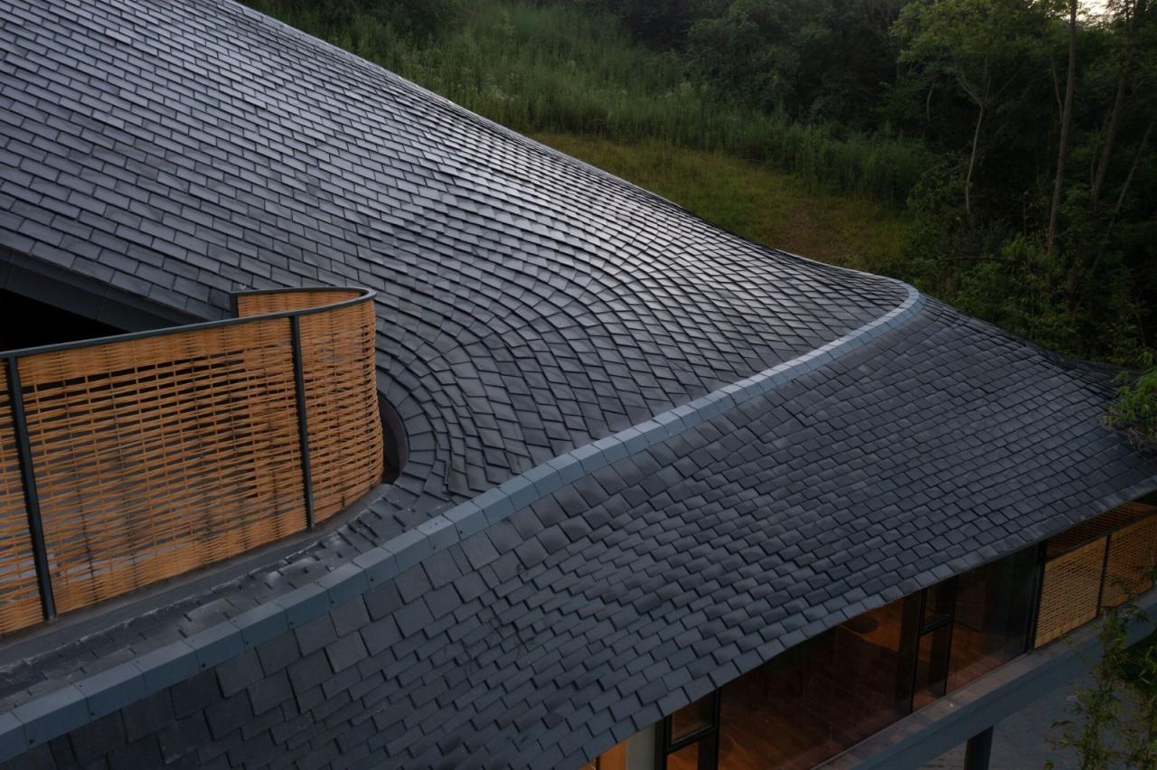 BIM建筑|“林盘云眼” 四川大邑乡村邻里中心 / 创盟国际