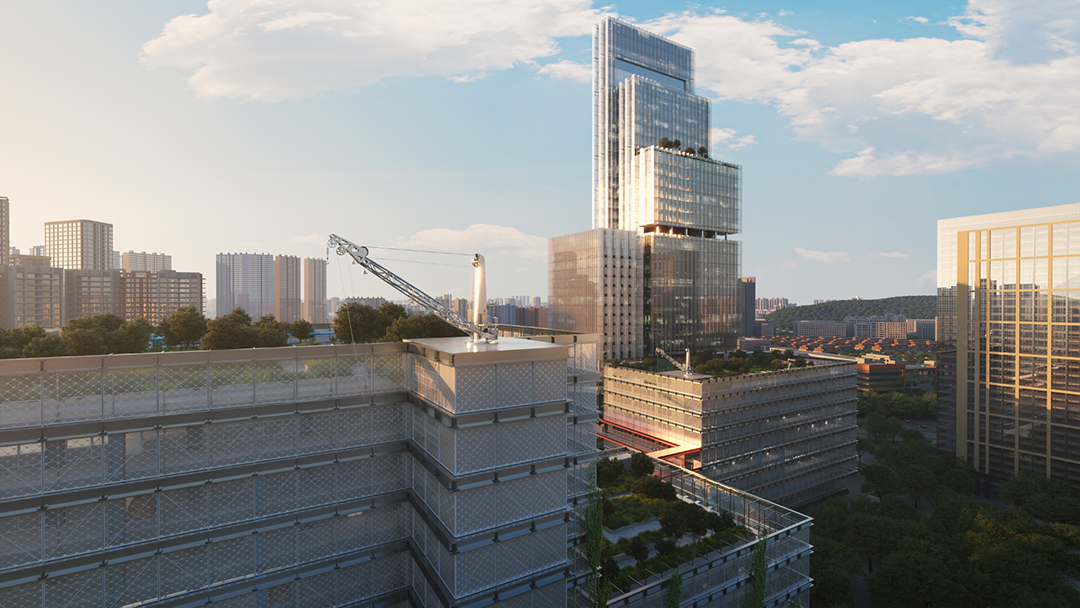 BIM建筑|中标候选方案：深圳宝安客运中心“工业上楼”项目 / SOPA祚诚建筑