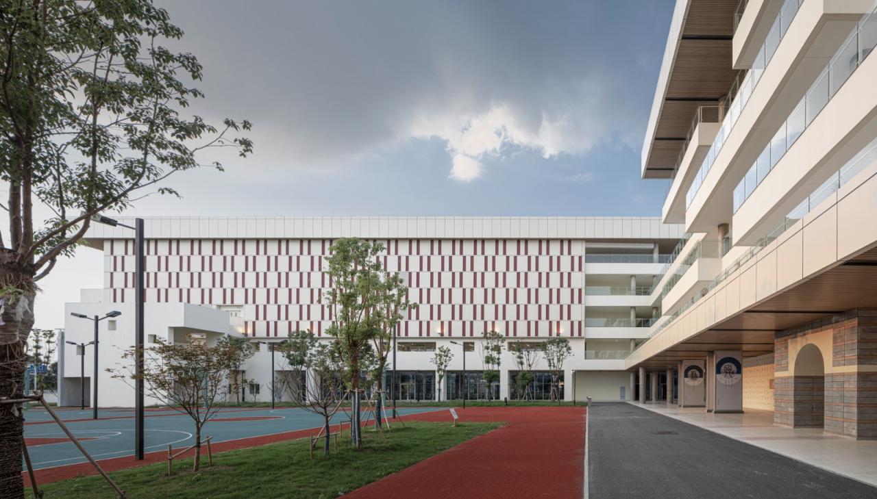 BIM建筑|苏州大学高邮实验学校 / 九城都市建筑