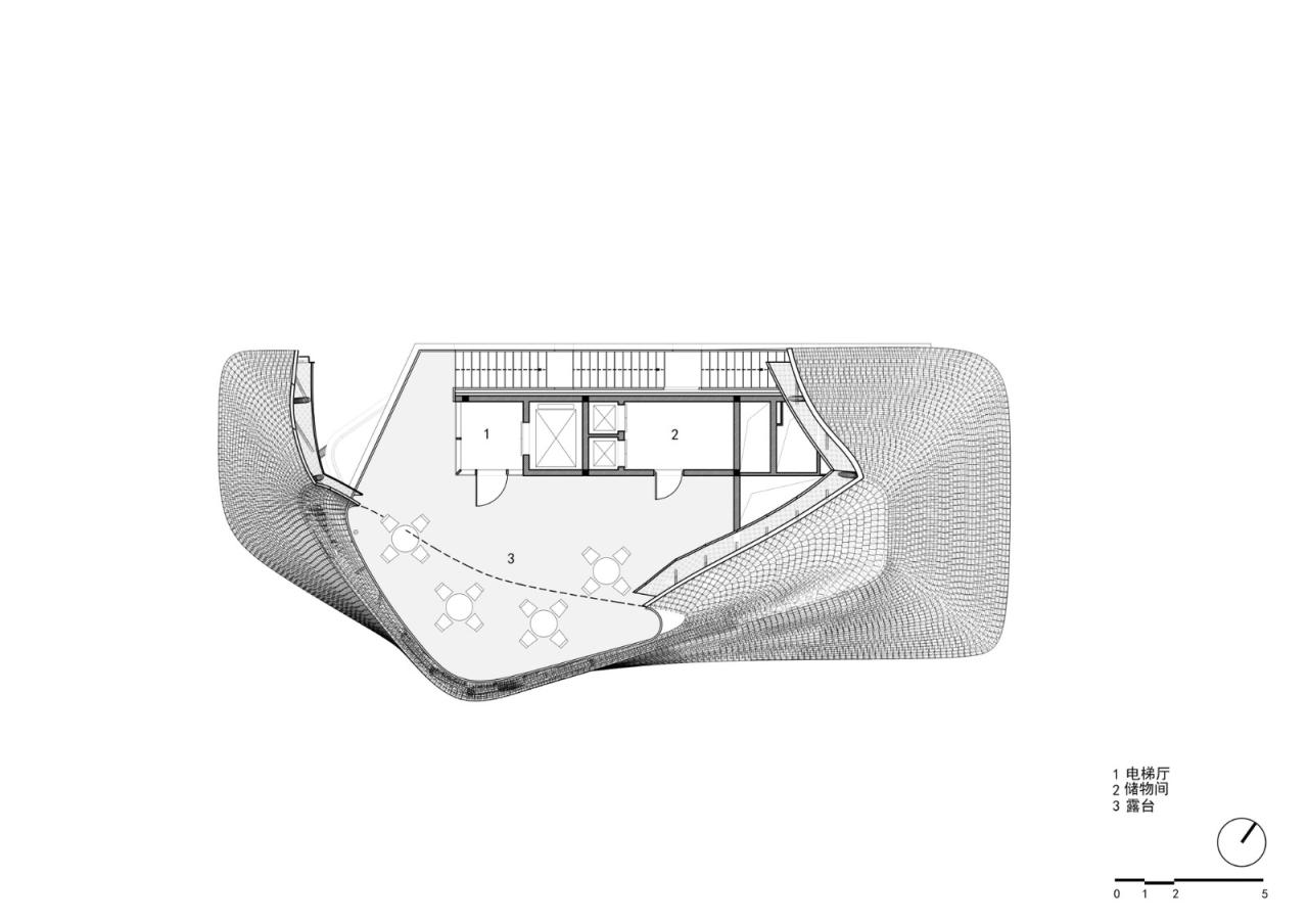 BIM建筑|“林盘云眼” 四川大邑乡村邻里中心 / 创盟国际