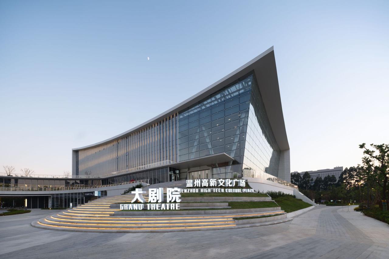 BIM建筑|温州高新文化广场 / 同济大学建筑设计研究院