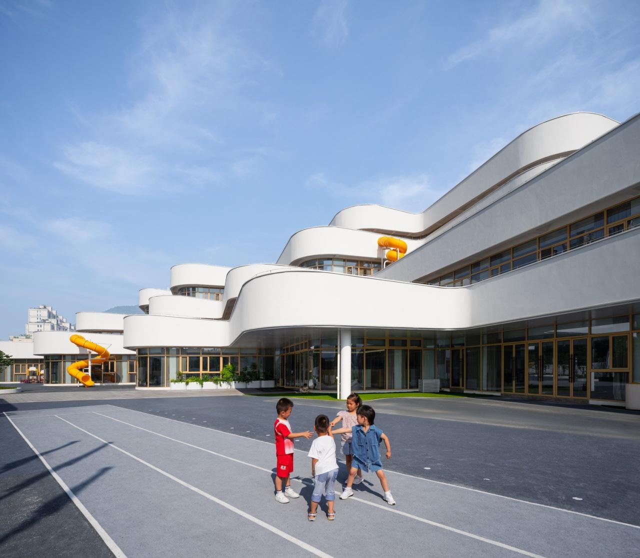 BIM建筑| 临海市协成幼儿园 / 任天建筑工作室