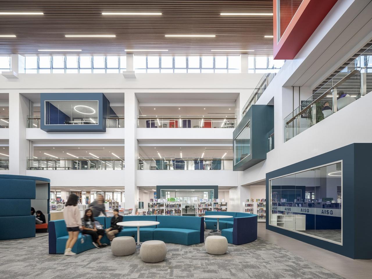 BIM建筑|广州美国人外籍人员子女学校科学城校区 / Perkins&Will