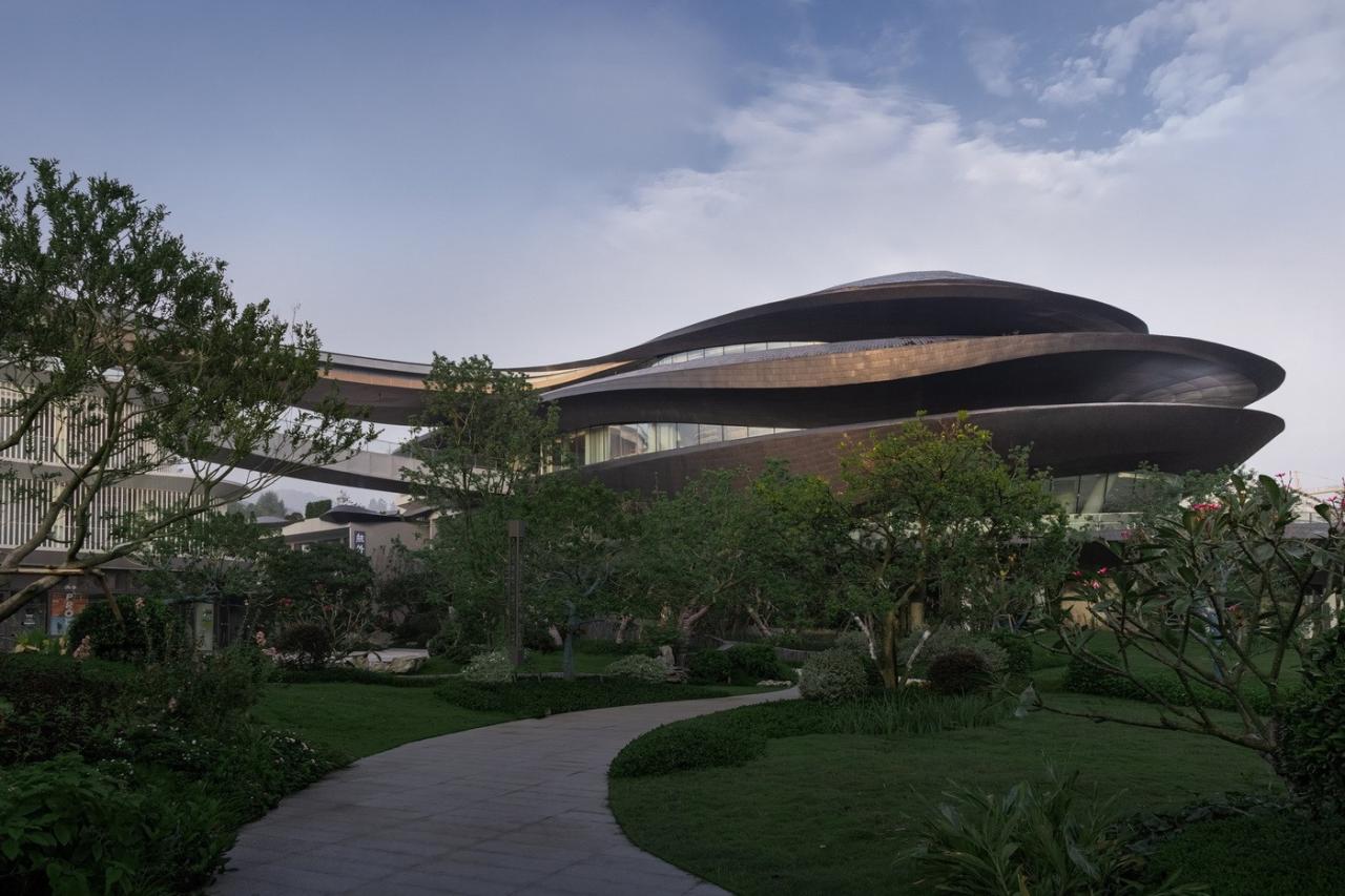 BIM建筑|安若云舍 / BUZZ庄子玉工作室