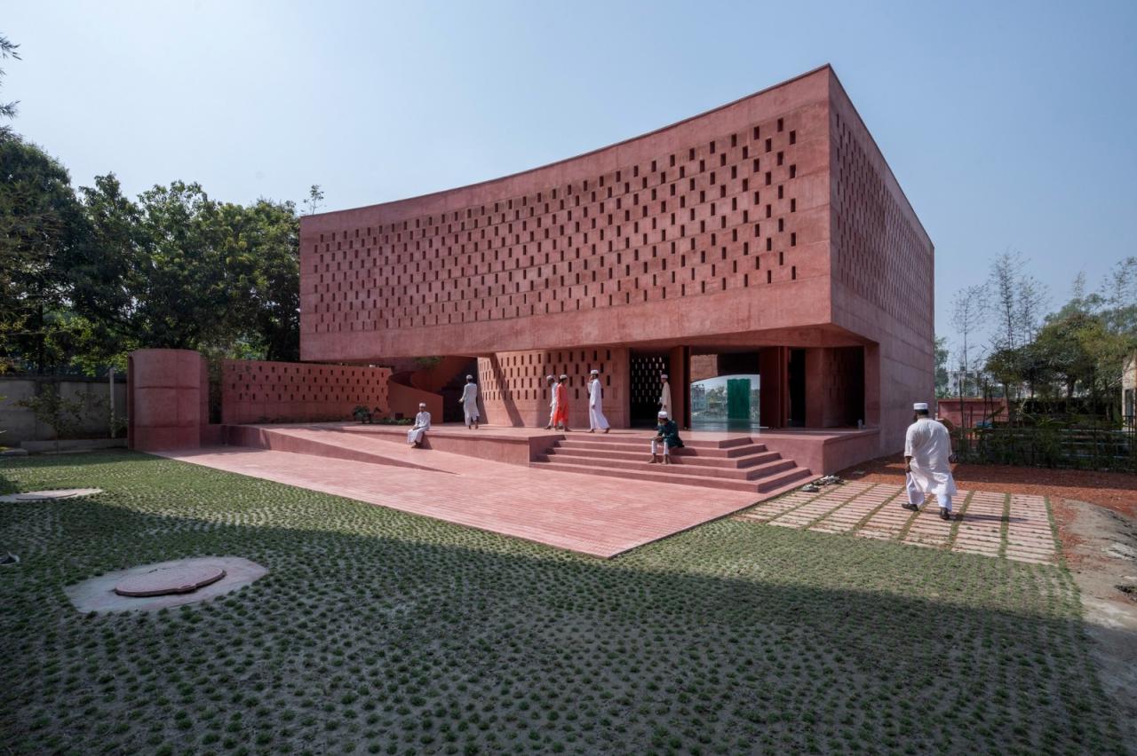 BIM建筑|泽本内萨清真寺 / Studio Morphogenesis