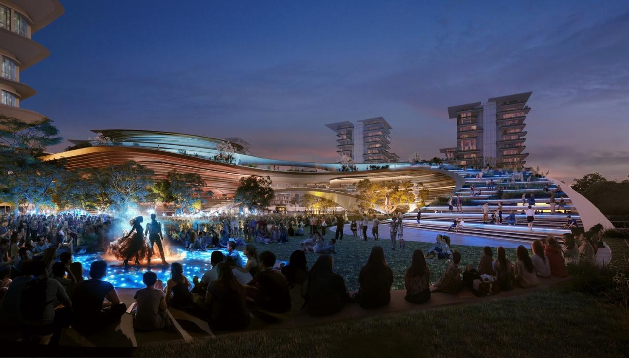 BIM建筑|水乡社区:上海西岑科创中心 / Foster + Partners