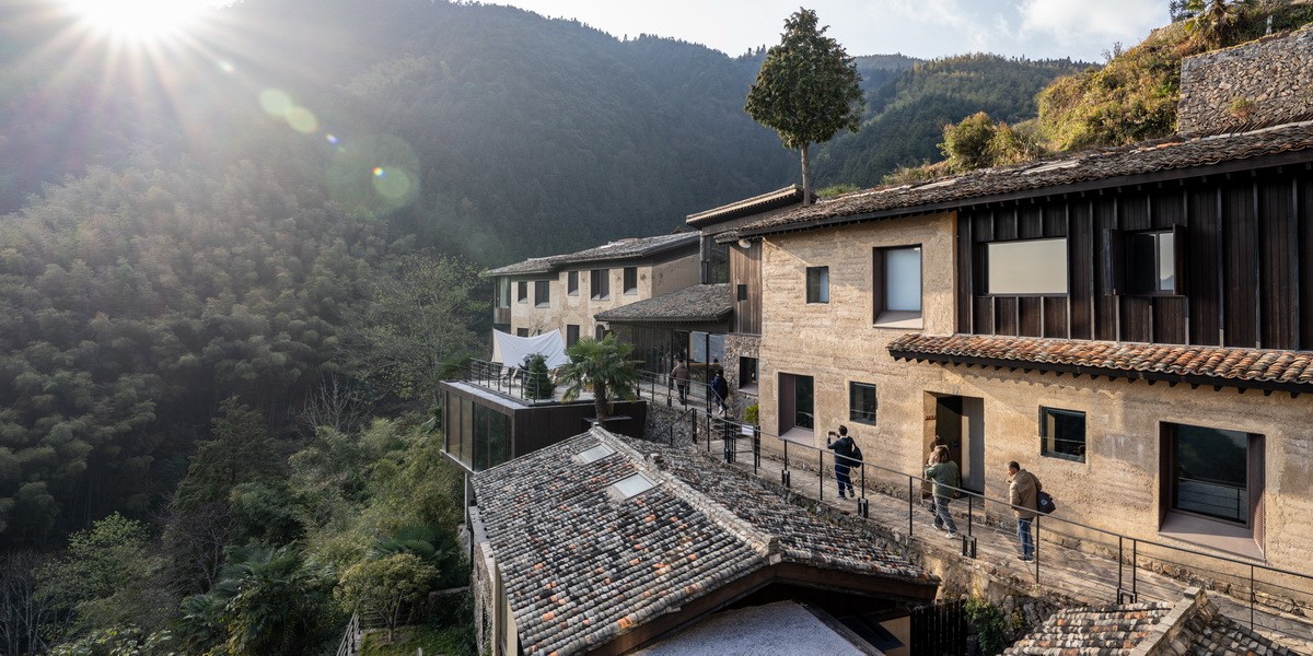 BIM建筑|崖居古村的新生：松阳•飞蔦集二期 / 孟凡浩-line+建筑事务所