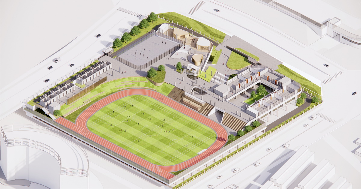 BIM建筑|在山边眺望云朵:云南省玉溪弘玉中学设计记 / 思序产教融合研究中心