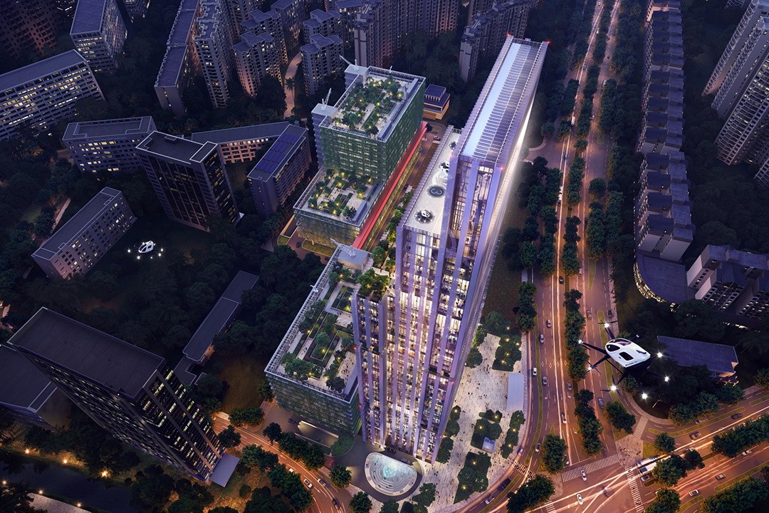 BIM建筑|中标候选方案：深圳宝安客运中心“工业上楼”项目 / SOPA祚诚建筑