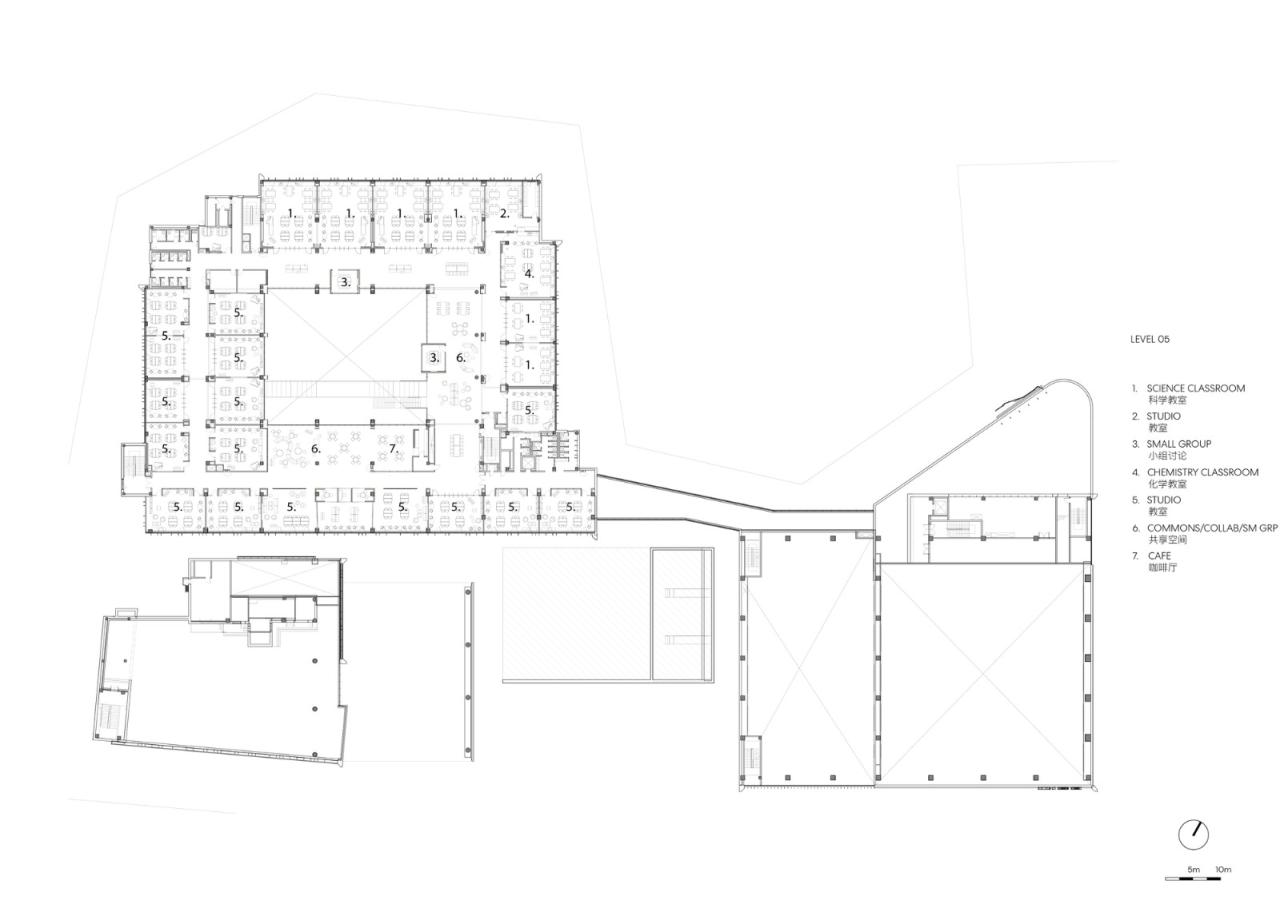 BIM建筑|广州美国人外籍人员子女学校科学城校区 / Perkins&Will