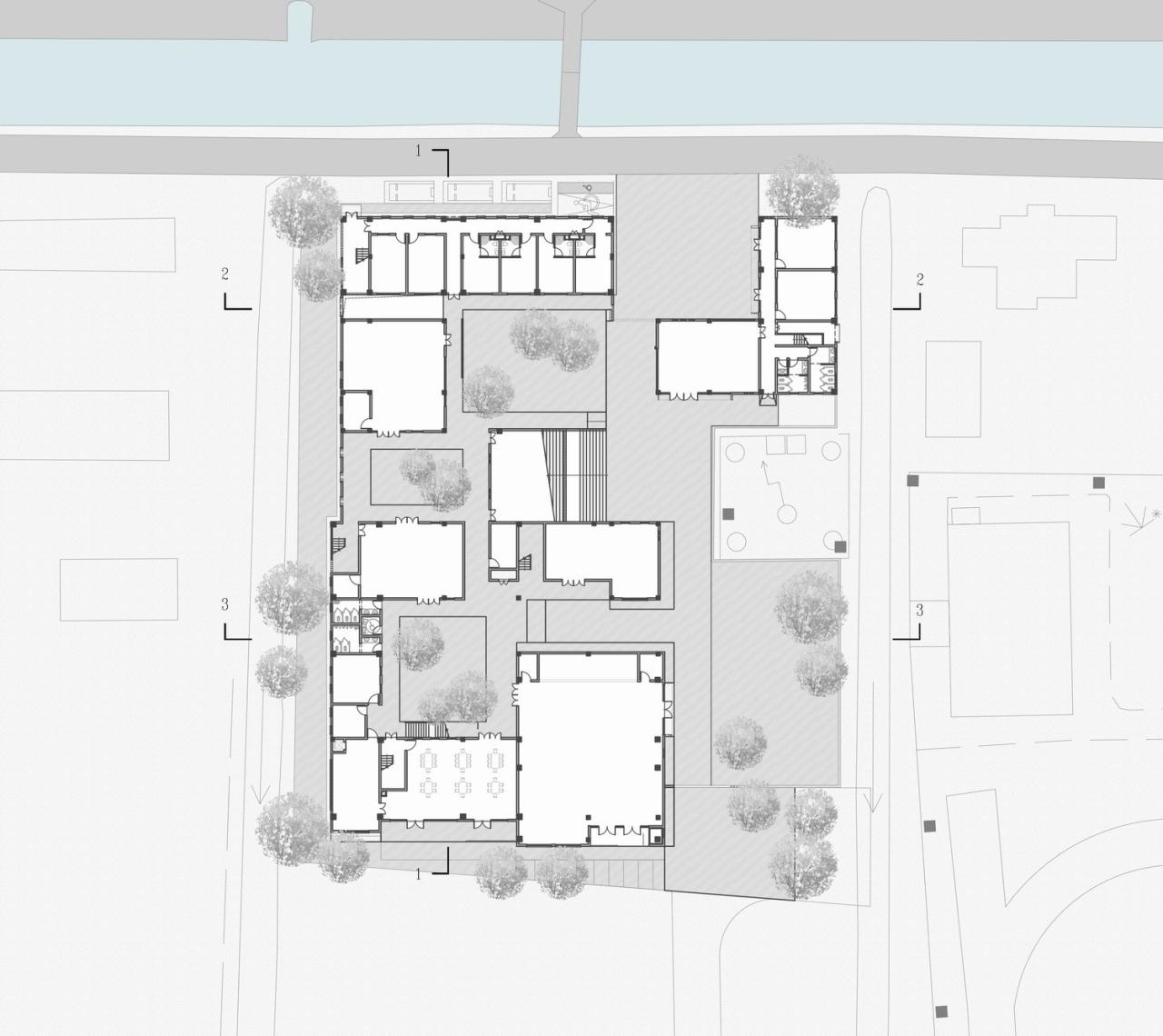 BIM建筑|此时此地：建在花卉园里的小房子—港沿花卉交流中心 / 创霖-泽柏