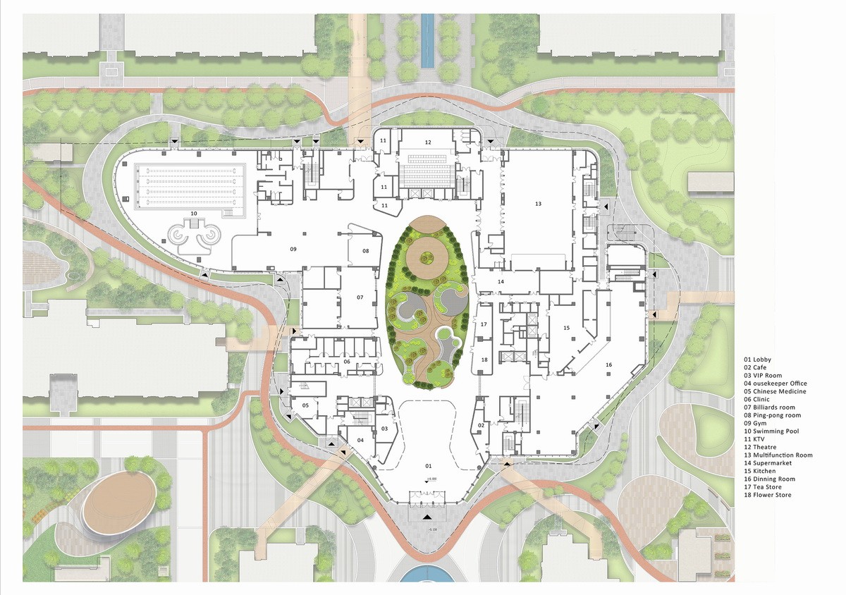 BIM建筑|泰康之家·燕园三期及社区活力中心 / 方未建筑设计+三磊设计