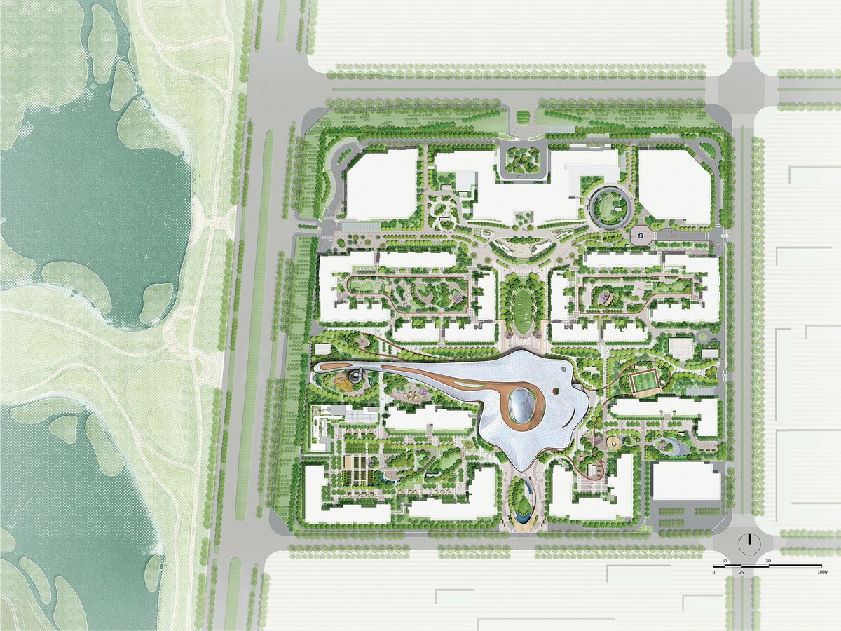 BIM建筑|泰康之家·燕园三期及社区活力中心 / 方未建筑设计+三磊设计