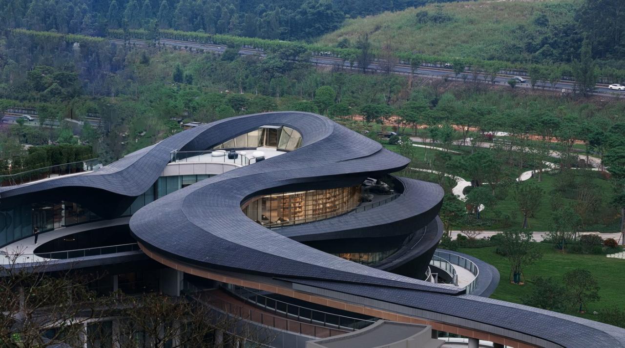 BIM建筑|安若云舍 / BUZZ庄子玉工作室