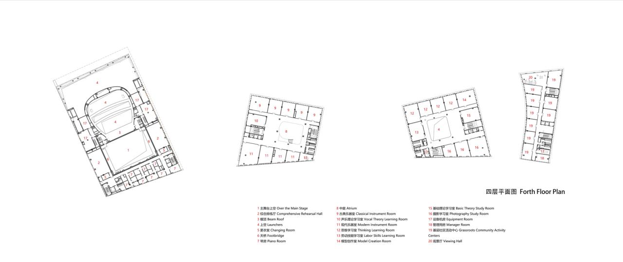 BIM建筑|温州高新文化广场 / 同济大学建筑设计研究院