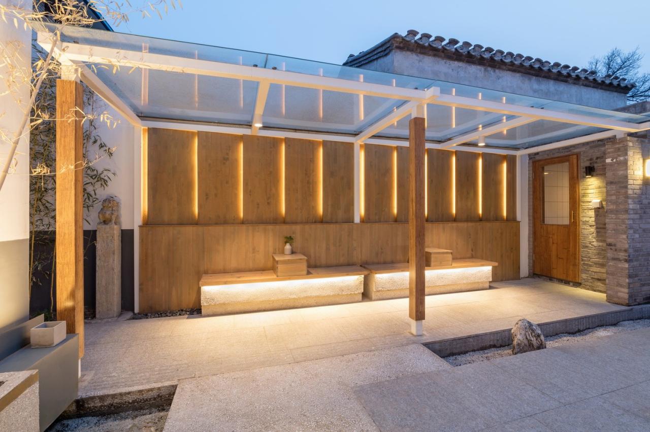 BIM建筑|刘海胡同：合院民宿 / 王维仁建筑设计研究室
