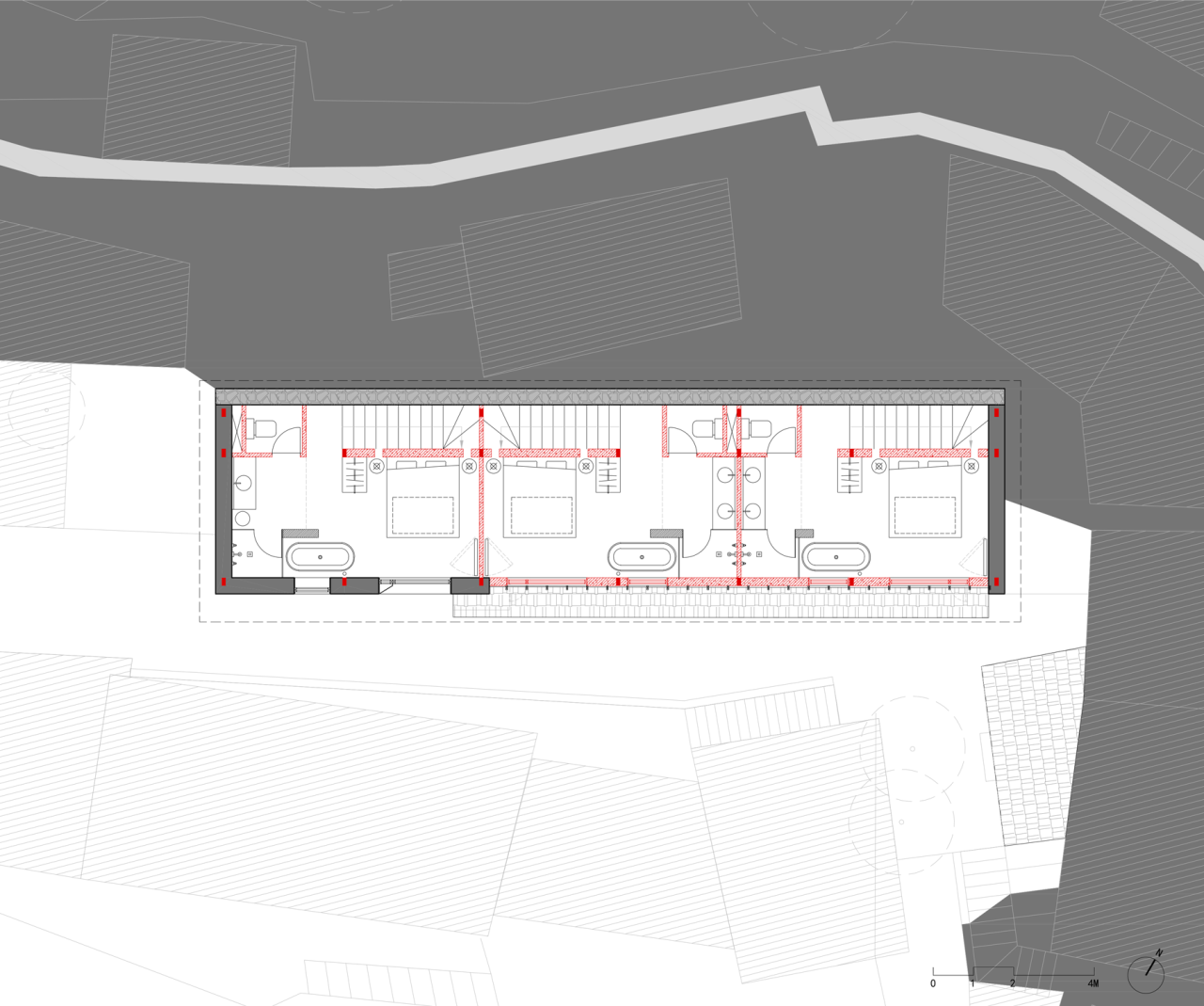 BIM建筑|崖居古村的新生：松阳•飞蔦集二期 / 孟凡浩-line+建筑事务所
