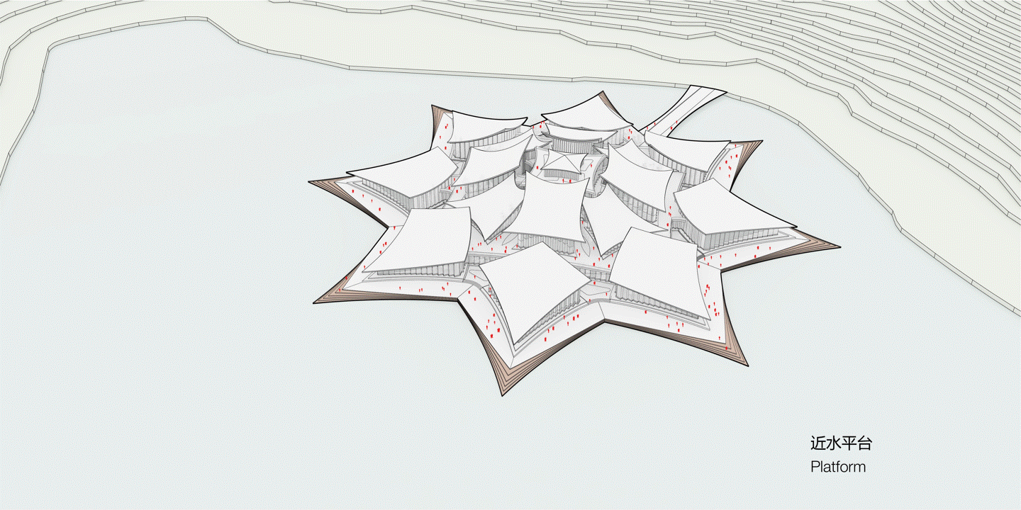 BIM建筑|天府水上会议中心 / MARS Studio 星球建筑事务所