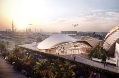 BIM建筑|福斯特为迪拜“空中出租车”设计航站楼-BIM建筑网